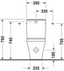 Duravit DuraStyle Toilet Close Coupled 630mm Horizontal Outlet  Junction 2 Interiors Bathrooms