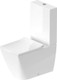 Duravit Close Couple Toilet 650mm Viu, Rimless, Outl.Vario  Junction 2 Interiors Bathrooms