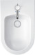  Duravit White Tulip Bidet Floorstanding 580mm 