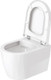  Duravit ME by Starck Toilet-Set WM, Rimless Washdown, Durafix 45300900A1 