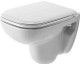  Duravit D-Code Toilet Wall Mounted 480mm Compact Washdown 