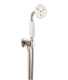  Crosswater Belgravia Wall Mounted Shower Handset, Wall Outlet & Hose 