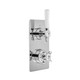 VADO Axbridge 2 Outlet, 2 Handle Concealed Thermostatic Valve