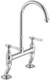 VADO Axbridge Lever Bridge Kitchen Mixer - BC-AXB-253-CP