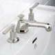  Lefroy Brooks Mackintosh Lever Deck Mounted 3 Hole Basin Mixer With PUW 