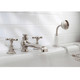  Lefroy Brooks Classic Deck Mounted 4 Hole Bath Set 