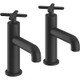  Heritage Salcombe Basin Pillar Taps Chrome 