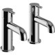  Heritage Dartmouth Bath Pillar Taps Chrome 