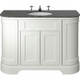  Heritage Wilton 1200mm Curved Bathroom Vanity - Chantilly 