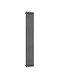 Reina Radiators Reina Neva Single Vertical Designer Radiator - Anthracite 