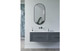 Enchanted 800x400mm Oblong Bathroom Mirror - Matt Black  Junction 2 Interiors Bathrooms