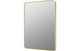 Enchanted 600x800mm Rectangle Bathroom Mirror - Brushed Brass  Junction 2 Interiors Bathrooms