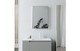 Blanc 40cm Rectangle Bathroom Mirror  Junction 2 Interiors Bathrooms