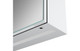 Brilliance 500mm 1 Door Front-Lit LED Bathroom Mirror Cabinet  Junction 2 Interiors Bathrooms