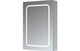 Brilliance 500mm 1 Door Front-Lit LED Bathroom Mirror Cabinet  Junction 2 Interiors Bathrooms Brilliance 500mm 1 Door Front-Lit LED Bathroom Mirror Cabinet  Junction 2 Interiors Bathrooms