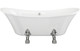 Majestic Pearl Freestanding  Bath 1760x710x775mm No Tap Hole with feet  Junction 2 Interiors Bathrooms