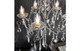 Calabria 5 Arm Chandelier Ceiling Light - Chrome  Junction 2 Interiors Bathrooms