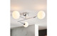 Cassino Ceiling Light - Chrome  Junction 2 Interiors Bathrooms