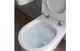 Bronte Rimless Close Coupled Fully Shrouded WC Toilet & Soft Close Seat  Junction 2 Interiors Bathrooms