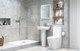 Skadar Rimless Back To Wall Comfort Height WC Toilet & Soft Close Seat  Junction 2 Interiors Bathrooms
