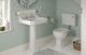 Piva Low Level WC Toilet & Soft Close Seat  Junction 2 Interiors Bathrooms