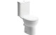Positano Close Coupled Open Back WC Toilet & Soft Close Seat  Junction 2 Interiors Bathrooms
