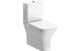 Sylva Short Projection Close Coupled Fully Shrouded WC Toilet & Wrapover Soft Close Seat  Junction 2 Interiors Bathrooms