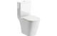 Skadar Rimless Close Coupled Open Back Comfort Height WC Toilet & Soft Close Seat  Junction 2 Interiors Bathrooms