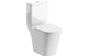 Skadar Rimless Close Coupled Open Back Short Projection WC Toilet & Soft Close Seat  Junction 2 Interiors Bathrooms