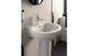 Modica 540x500mm 1 Tap Hole Semi Recessed Basin  Junction 2 Interiors Bathrooms