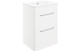 Statt 610mm 2 Drawer Floor Unit & Basin - White Gloss  Junction 2 Interiors Bathrooms