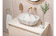 Petra 815mm Wall Hung 1 Drawer Bathroom Vanity Basin Unit & Basin - Matt Cotton  Junction 2 Interiors Bathrooms