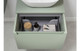 Petra 615mm Wall Hung 1 Drawer Bathroom Vanity Basin Unit & Basin - Matt Willow Green  Junction 2 Interiors Bathrooms