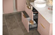 Jaipur 615mm Floor Standing 2 Door Bathroom Vanity Basin Unit & Basin - Matt White  Junction 2 Interiors Bathrooms