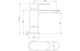 J2 Bathrooms Havasu Basin Mixer - Low Pressure Model JTWO105597 