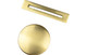 J2 Bathrooms Floor Standing Bath Overflow & Waste Cover - Brushed Brass JTWO105336 