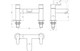 J2 Bathrooms Merapi Bath Filler - Chrome JTWO105724 