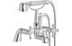 J2 Bathrooms Saimaa Bath Mixer with Handheld Shower Head in Chrome JTWO105752 