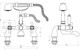 J2 Bathrooms Saimaa Bath Mixer with Handheld Shower Head in Chrome JTWO105752 