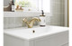 J2 Bathrooms Thale Basin Mixer & Pop Up Waste - Brushed Brass JTWO106803 