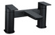 J2 Bathrooms Batu Bath Filler - Matt Black JTWO105793 