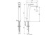  Vema Lys Tall Basin Mixer - Chrome DITS1216 