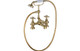 J2 Bathrooms Thale Bath Shower Mixer & Shower Kit - Brushed Brass JTWO106802 