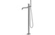  Vema Tiber Floor Standing Bath Shower Mixer - Stainless Steel DITB1066 