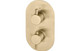 J2 Bathrooms Two Outlet Shower Valve - Brushed Brass JTWO106552 