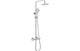 J2 Bathrooms Venatici Cool-Touch Thermostatic Mixer Shower with riser & Overhead Kit JTWO105830 