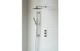 J2 Bathrooms Capella Shower Pack Three - Two Outlet Triple Shower Valve with riser & Overhead Kit JTWO105896 