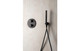  Vema Timea Black Two Outlet Concealed Thermostatic Shower Valve DICM0448_J2 