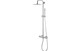  Vema Thermostatic Exposed Shower Shower Column with Fixed Head & Riser - Stainless Steel DICM0520_J2 