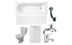 J2 Bathrooms Valdivian Full Suite with Bath JTWO108108 